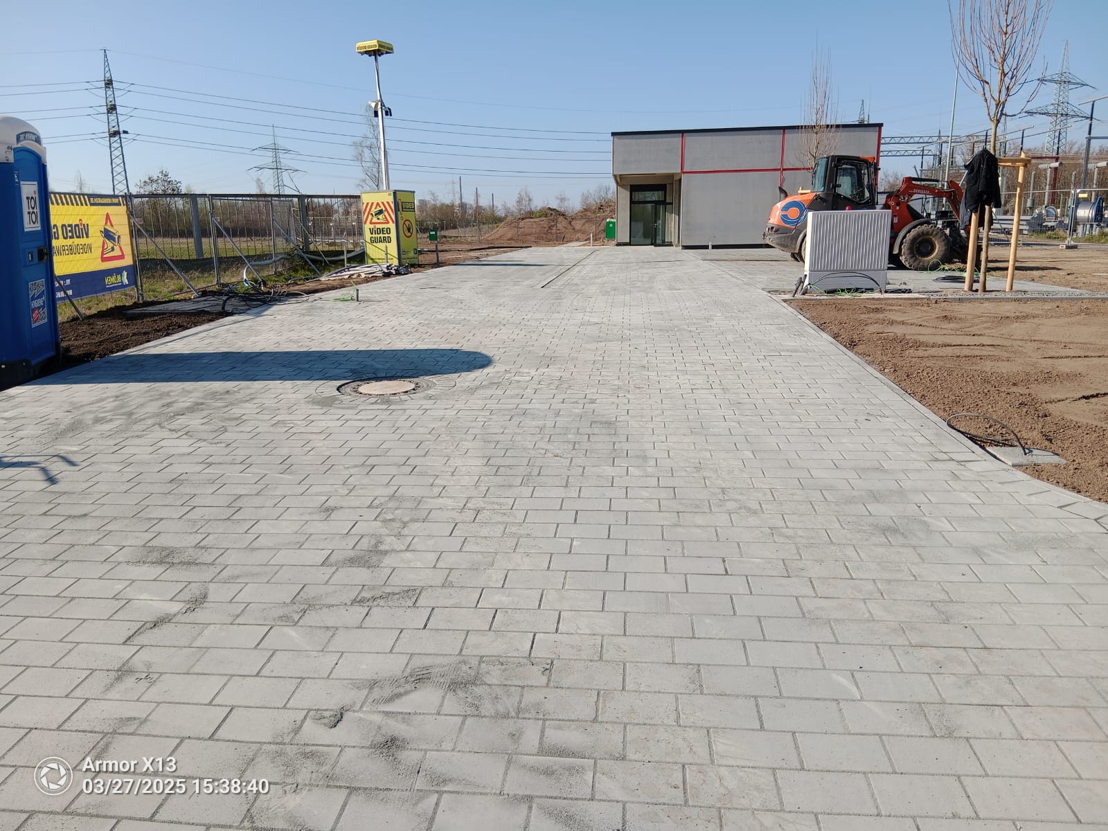 Entwässerungsarbeiten Umspannwerk