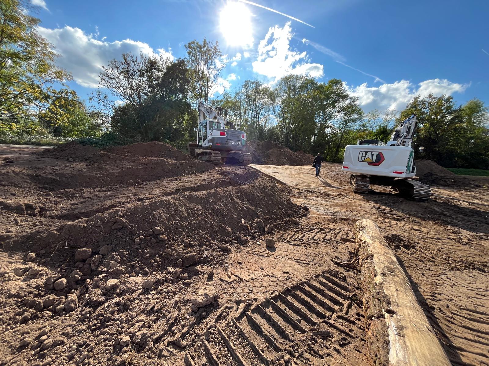 Renaturierungsmaßnahme in Hanau